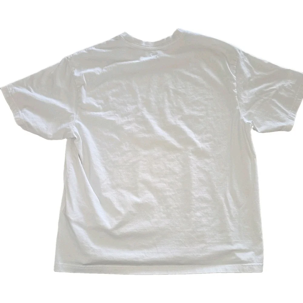 Levis Mens Medium White AMC Gremlin Vintage Car Graphic Boxy Fit T Shirt Cotton